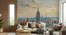 Manhattan Cityscape Wall Mural with Empire State 7
