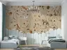 Whimsical Woodland Animals and Birds Wall Mural 7