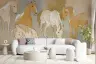 Graceful Equine Sketch Wall Mural 6