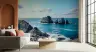 Tranquil Ocean Rock Formations Wall Mural 6