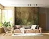 Abstract Green and Gold Dust Wall Mural 7
