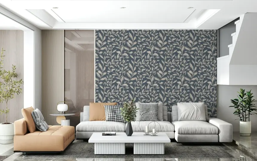 Ethereal Leaves Wallpaper