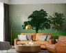 Serene Solitary Tree Landscape Wall Mural 6