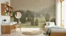 Abstract Misty Forest Landscape Wallpaper Mural 6