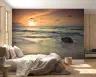 Golden Hour Ocean Sunset Wall Mural 8