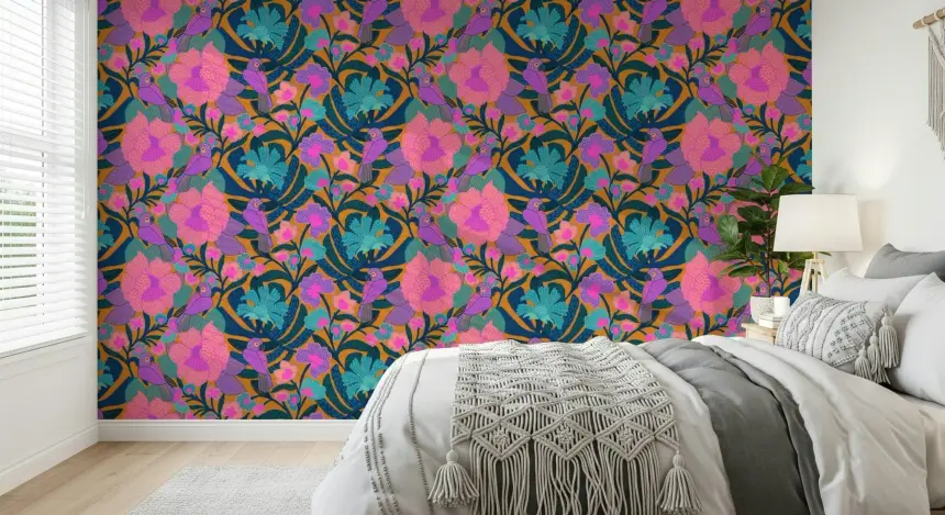 Exotic Bloom Wallpaper