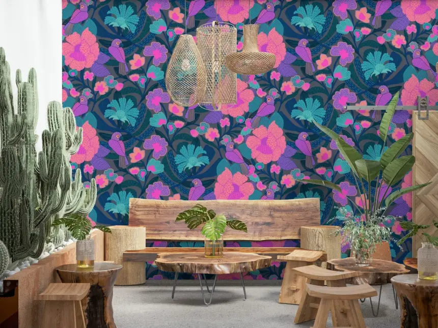 Exotic Garden Wallpaper