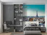 Vibrant Autumn Paris Cityscape Wall Mural 6