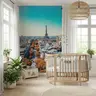 Vibrant Autumn Paris Cityscape Wall Mural 8