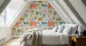 Playful Farm Animals Kids' Wallpaper 7
