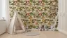 Whimsical Farm Animals & Tractor Kids Wallpaper 6