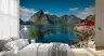 Scenic Fjord and Mountain Landscape Mural 6
