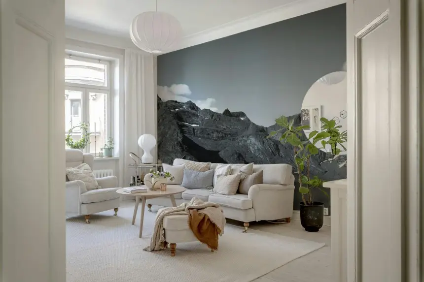 Fjord Home Wall Mural