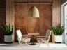 Golden Speckle Nebula Abstract Wall Mural 6