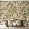 Vintage Botanical Bird and Floral Wall Mural 8