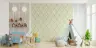 Elegant Cream Botanical Lattice Wallpaper for Walls 5