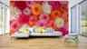 Vibrant Dahlia Garden Wall Mural 6