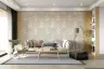 Serene Mughal Arch Floral Pattern Wallpaper 7