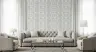 Elegant Symmetrical Damask Motif Wallpaper 7