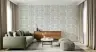 Elegant Symmetrical Damask Motif Wallpaper 6