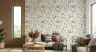 Delicate Watercolor Floral Butterfly Wallpaper 8
