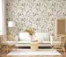 Delicate Watercolor Floral Butterfly Wallpaper 7