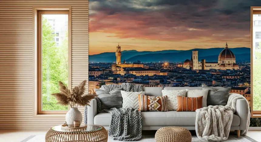 Florence Twilight Wall Mural