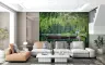 Lush Pine Forest Lake Scenic Wall Mural 8