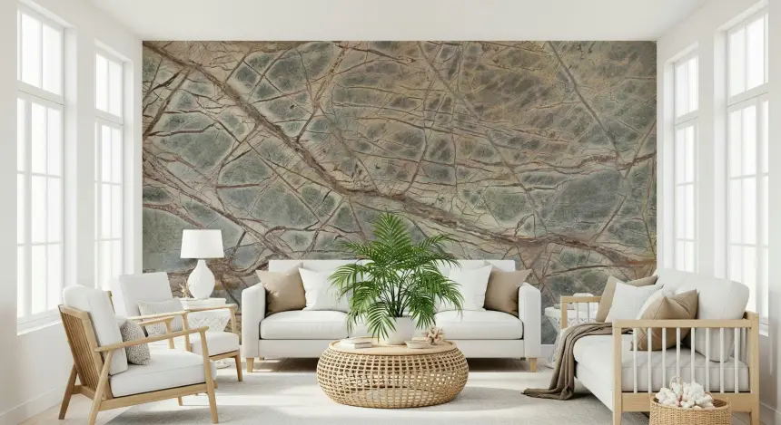 Forest Floor Marble Wall Mural - 2579764