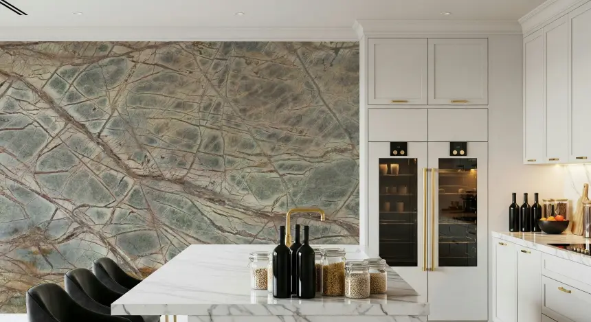 Forest Floor Marble Wall Mural - 2579764