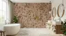 Whimsical Woodland Animals Blush Pink Wallpaper 8