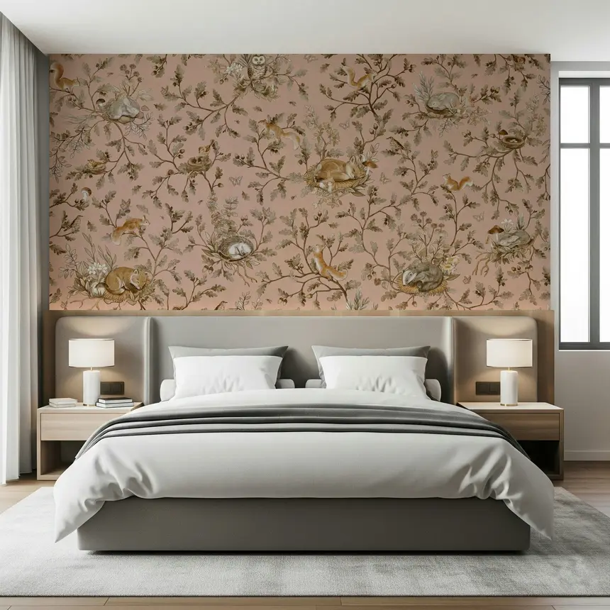 Forest Nap Wall Mural