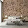 Whimsical Woodland Animals Blush Pink Wallpaper 6