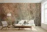 Serene Fountain Grass Botanical Wall Mural 6