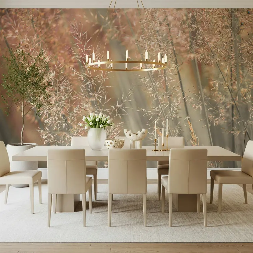 Fountain Grass Wall Mural