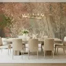 Serene Fountain Grass Botanical Wall Mural 7