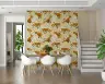 Whimsical Fox and Buttercup Pattern Wallpaper 6