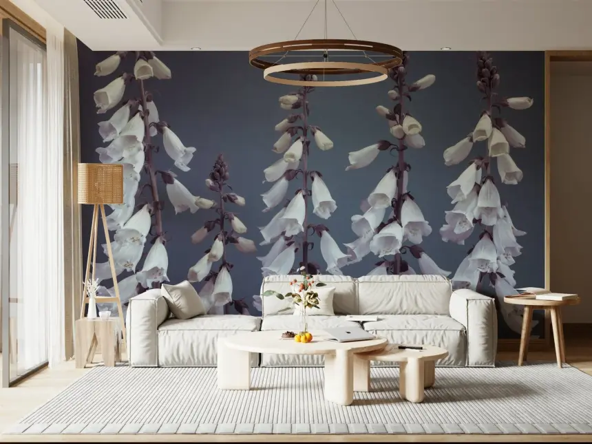 Foxglove Fantasy Wall Mural