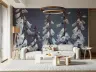 Elegant White Foxglove Floral Wall Mural 7