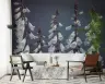 Elegant White Foxglove Floral Wall Mural 6