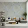 Serene Botanical Skeletal Leaf Wall Mural 8