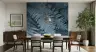 Serene Blue Fern Foliage Wall Mural 7
