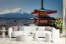 Chureito Pagoda Mount Fuji Scenic Wall Mural 6