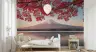 Mount Fuji Autumn Maple Leaf Wall Mural 8