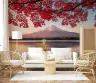 Mount Fuji Autumn Maple Leaf Wall Mural 6