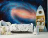 Vibrant Cosmic Galaxy Wall Mural 7