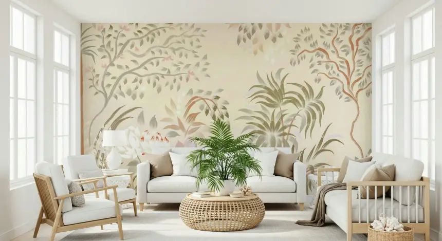 Garden Whispers Wall Mural