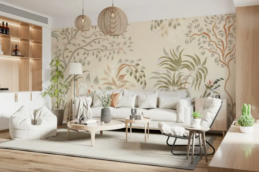 Garden Whispers Wall Mural