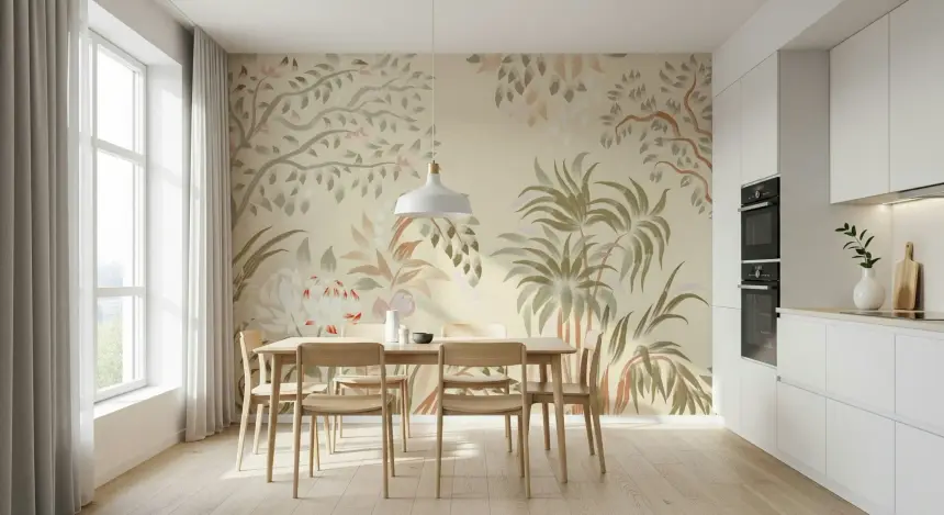 Garden Whispers Wall Mural