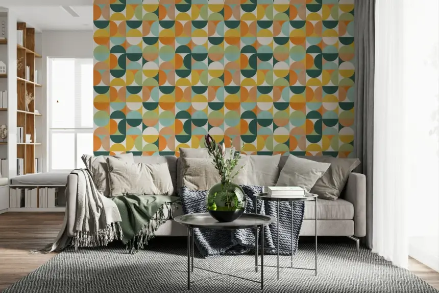 Geometric Harmony 2 Wallpaper